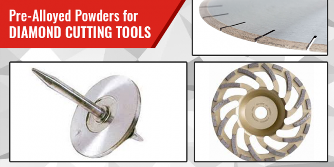 Pre Alloyed iron Powder for Diamond Cutting tools