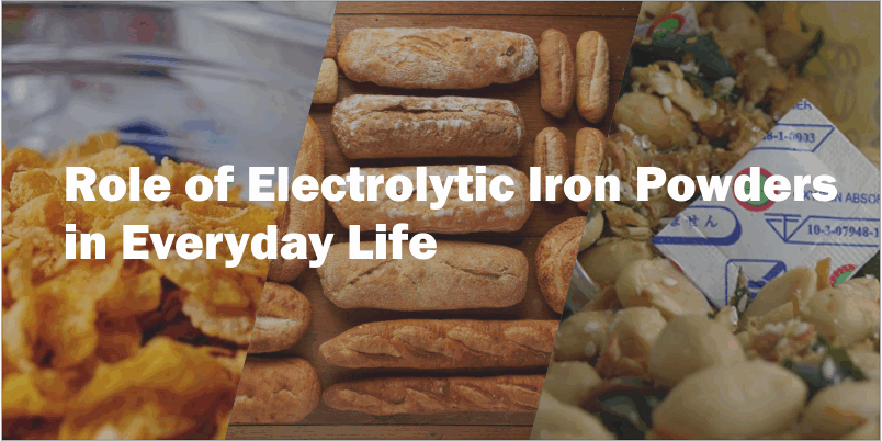 role of electrolytic iron powders
