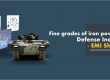 grades of iron powders in defense