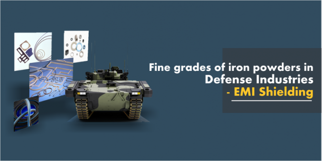 grades of iron powders in defense