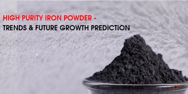 future trends high purity iron