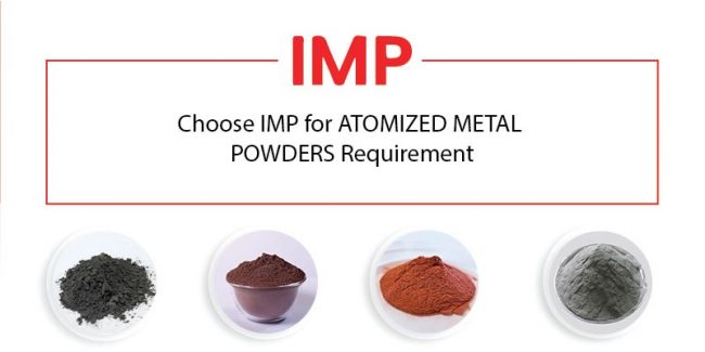 IMP’s new atomization process to produce different metal powders
