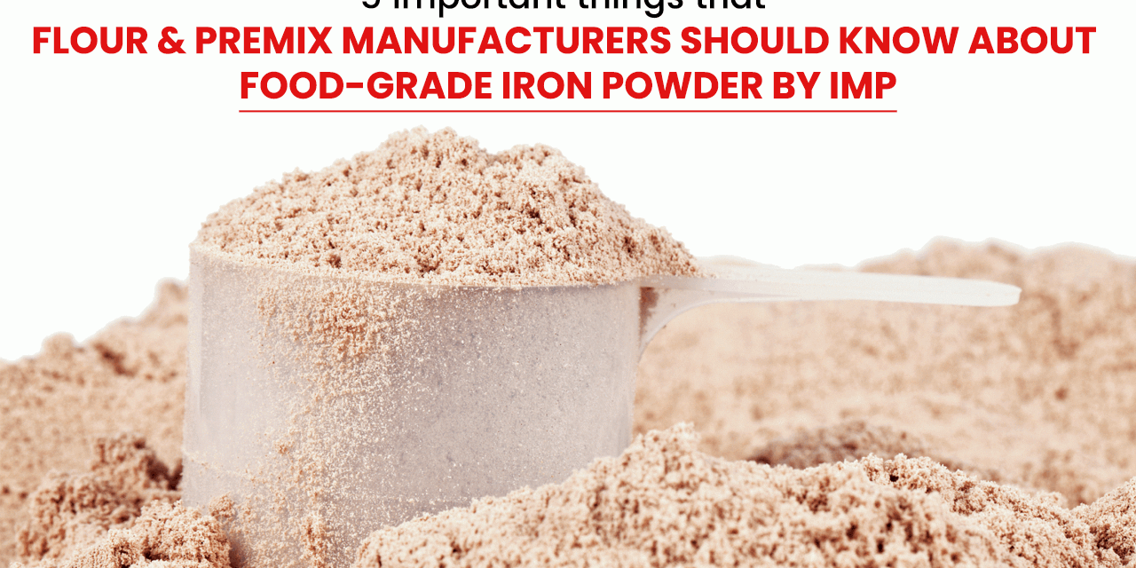 Six important things about food-grade iron powder