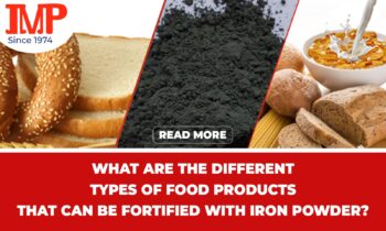 What are the different types of food products that can be fortified with iron powder?