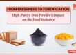From Freshness to Fortification High-Purity Iron Powder's Impact on the Food Industry