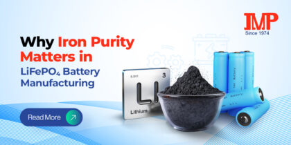 Why Iron Purity Matters in LiFePO₄ Battery Manufacturing