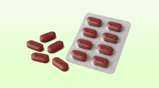 iron powder for pharmaceutical formulations